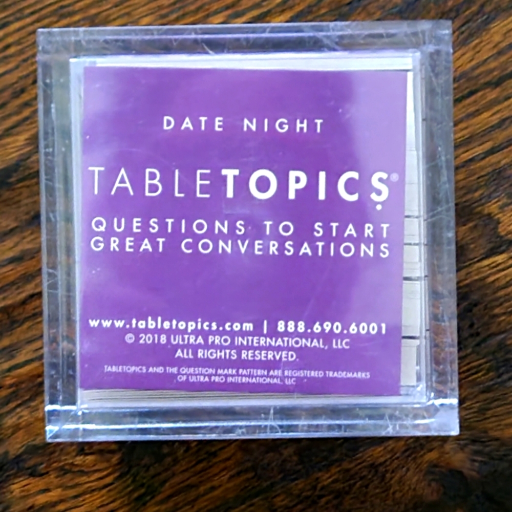 TableTopics: Date Night Edition